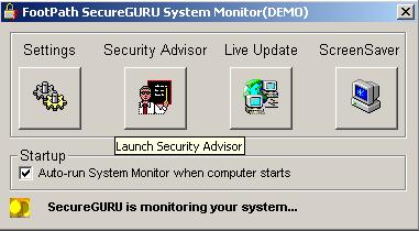 Launch SecureGURU Security Advisor